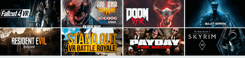 Некоторые игры для Kat VR Mini