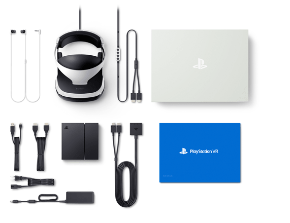 Комплектация Sony PlayStation VR