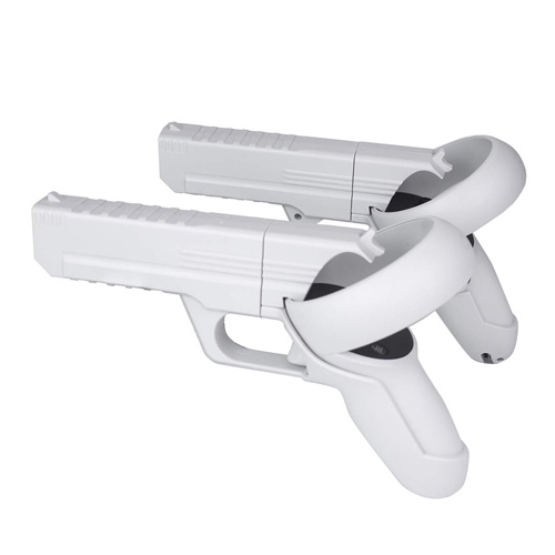 Игровой VR-пистолет для Oculus Quest 2 (белый)