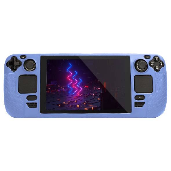 Силиконовый чехол для Steam Deck (синий) Силиконовый чехол для Steam Deck (синий)