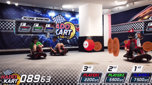 HADO KART переводит полюбившийся сюжет MARIO KART в дополненную реальность
