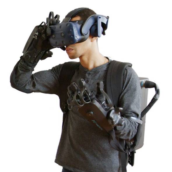 Перчатки-контроллеры с тактильной отдачей VR HAPTX Gloves DK2 Перчатки-контроллеры с тактильной отдачей VR HAPTX Gloves DK2