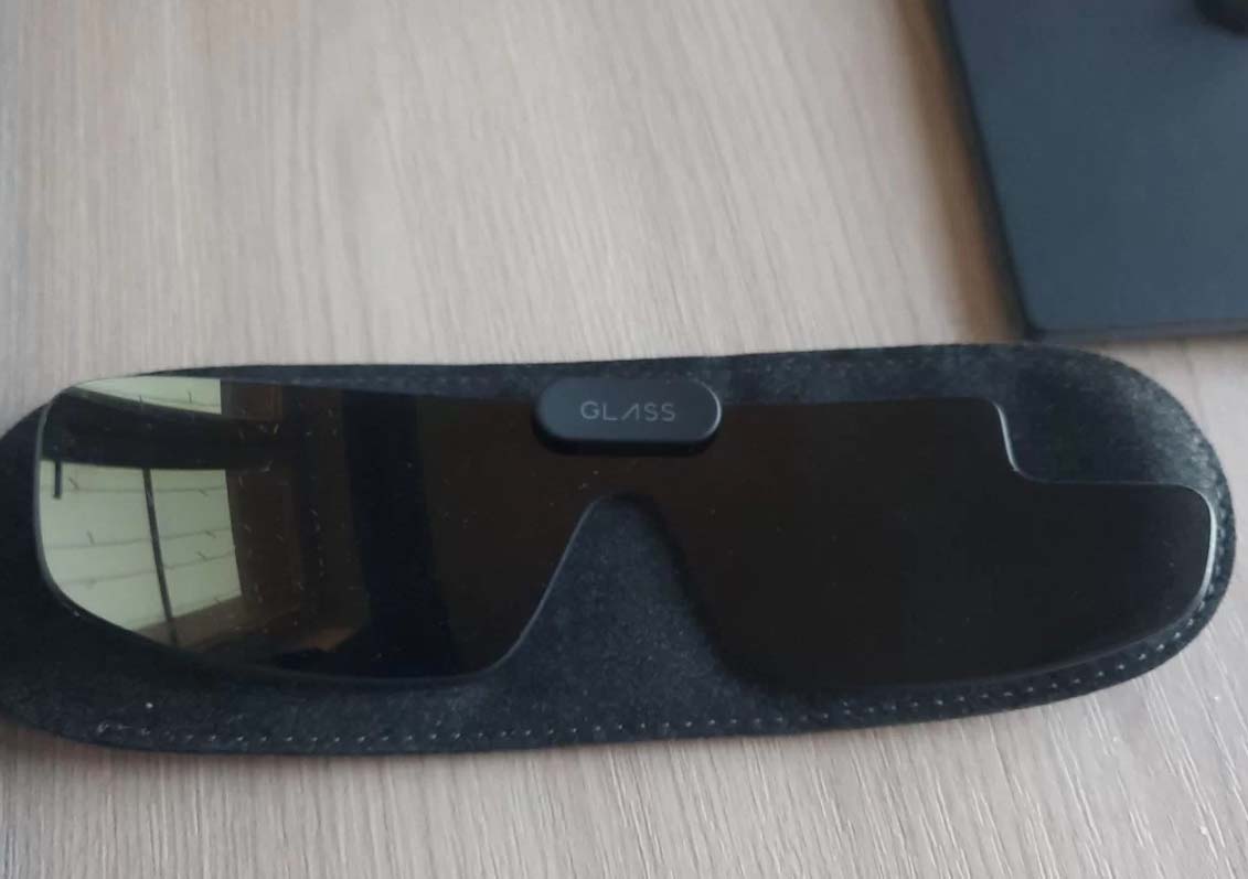 Тёмная линза для очков Google Glass 3.0 (2 штуки) (уцененная)