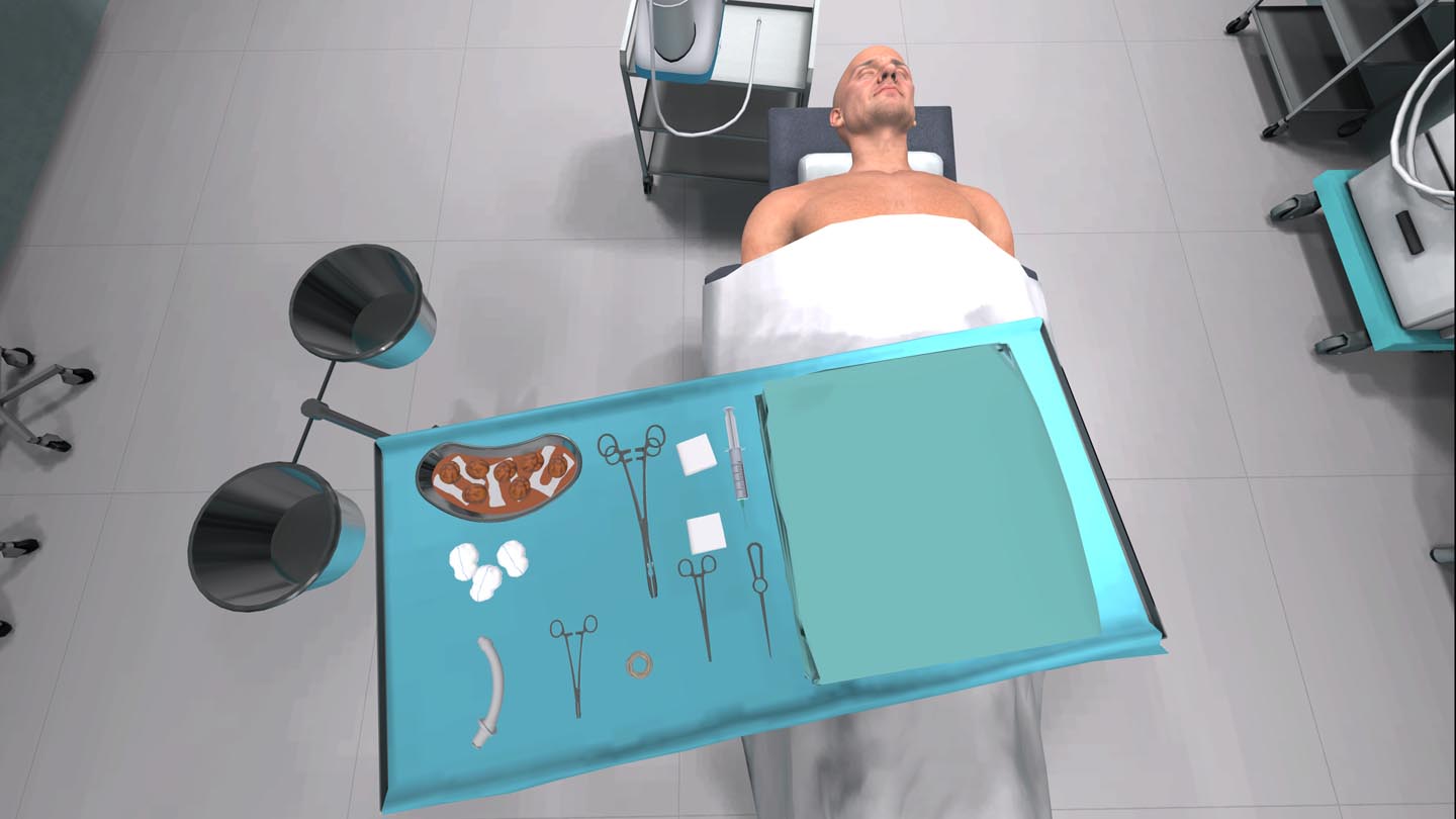 Образовательный комплекс «Виртуальная хирургическая операционная: Трахеостомия»