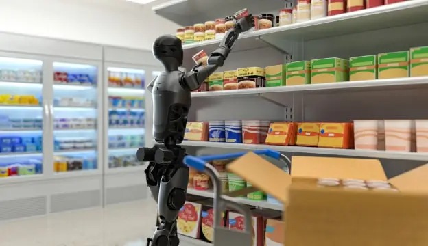 Робот-гуманоид PUDU D9