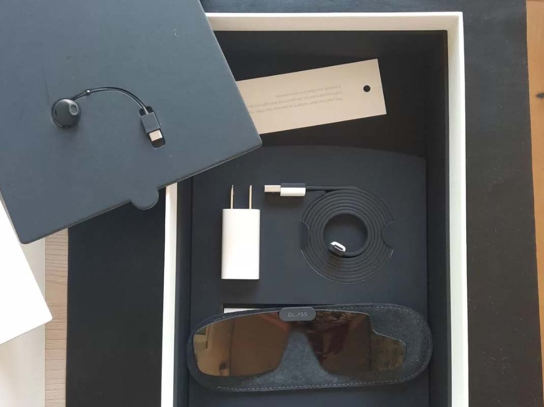 Тёмная линза для очков Google Glass 3.0 (2 штуки) (уцененная)