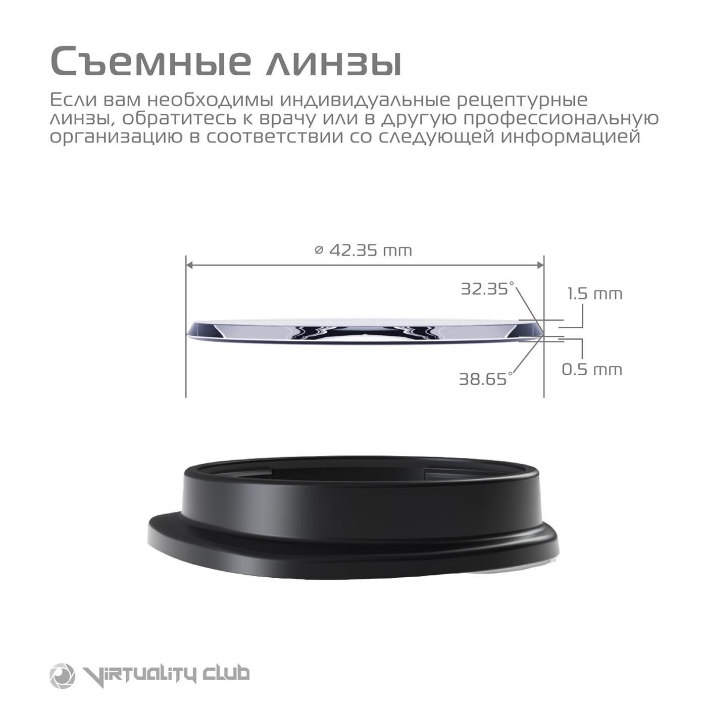 Линзы для Oculus Quest 2 с анти-blue эффектом (Kiwi design) Линзы для Oculus Quest 2 с анти-blue эффектом (Kiwi design)