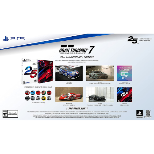 Игра Gran Turismo 7 - 25th Anniversary Edition (PS5)