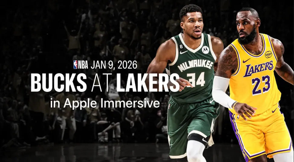 Apple делает ставку на локальный Immersive-формат для фанатов Lakers