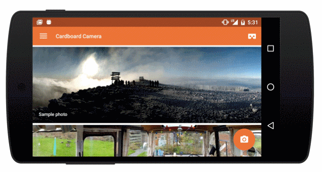 Google выпускает приложение Cardboard Camera на iOS