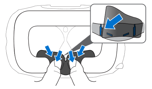 Накладка для носа HTC Vive Накладка для носа HTC Vive