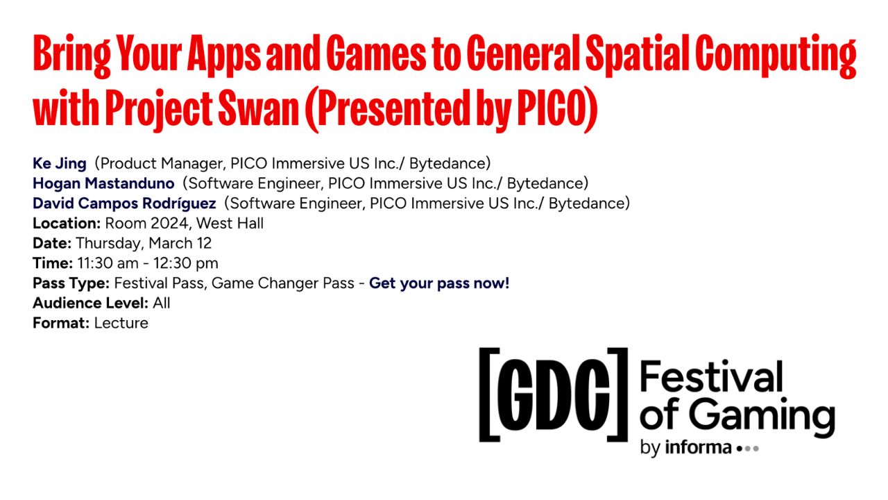 12 марта Pico покажет Project Swan — флагман в формате смешанной реальности