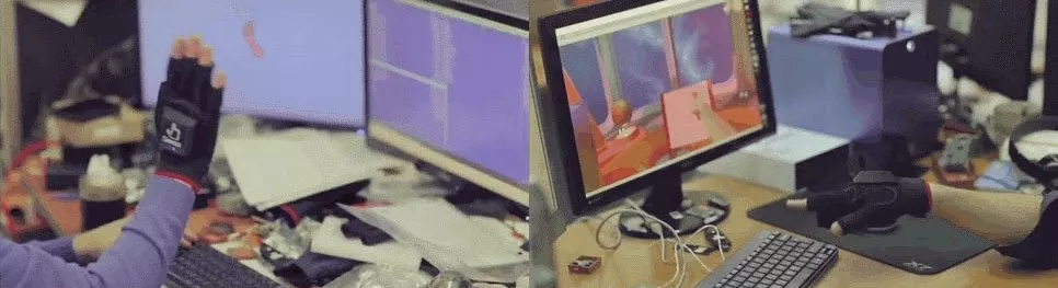 Пример использования перчаток в действии