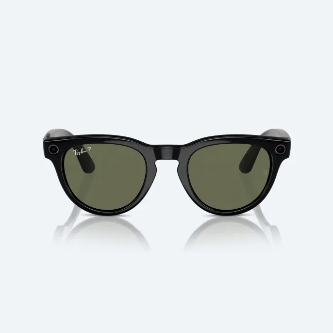 Умные очки Ray Ban Headliner (2-е поколение) Shiny black/G-15 Green