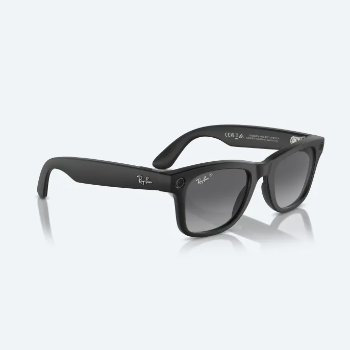 Умные очки Ray Ban Wayfarer (2-е поколение) Matte Black/Gradient Graphite