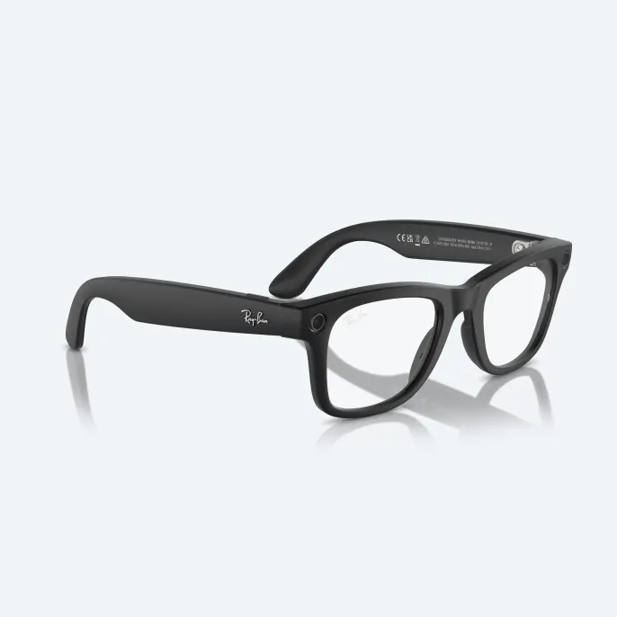 Умные очки Ray Ban Wayfarer (2-е поколение) Clear/Graphite Green Transitions