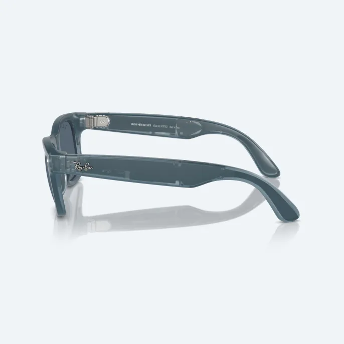 Умные очки Ray Ban Wayfarer (2-е поколение) Matte Jeans Transparent/Dusty Blue