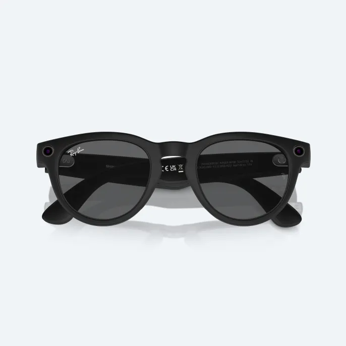 Умные очки Ray Ban Headliner (2-е поколение) Matt Black/Charcoal Black
