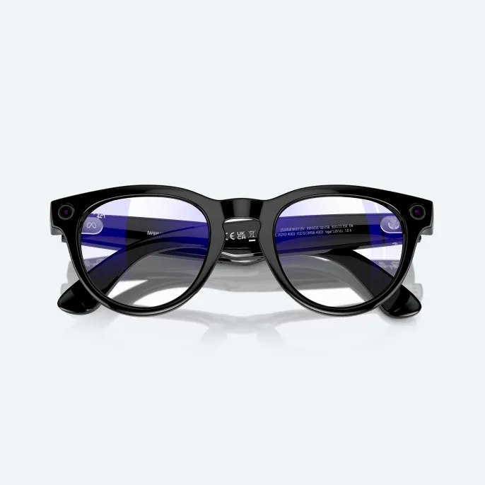 Умные очки Ray Ban Headliner (2-е поколение) Shiny Black/Clear