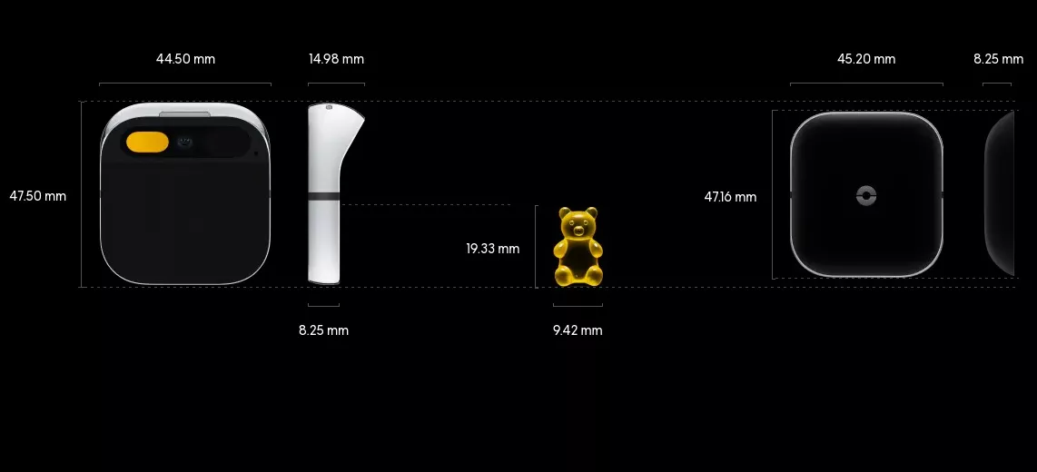 Носимый голографический проектор с Chat GPT Ai Pin (Equinox) Носимый голографический проектор с Chat GPT Ai Pin (Equinox)