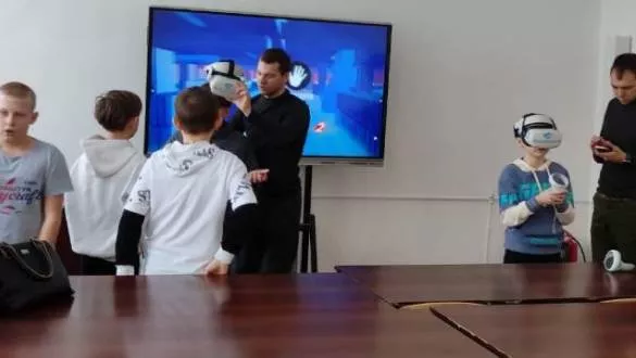 Мероприятие в школе №4 Точка роста города Инзы