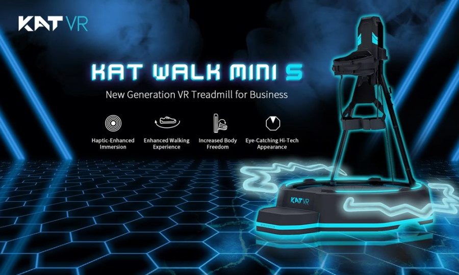 KAT Walk Mini S: новая беговая VR-дорожка