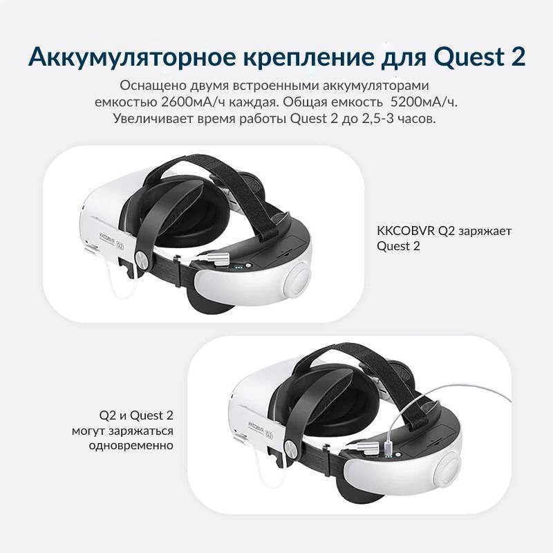 купить крепление KKCOBVR Q2 для Oculus Quest 2