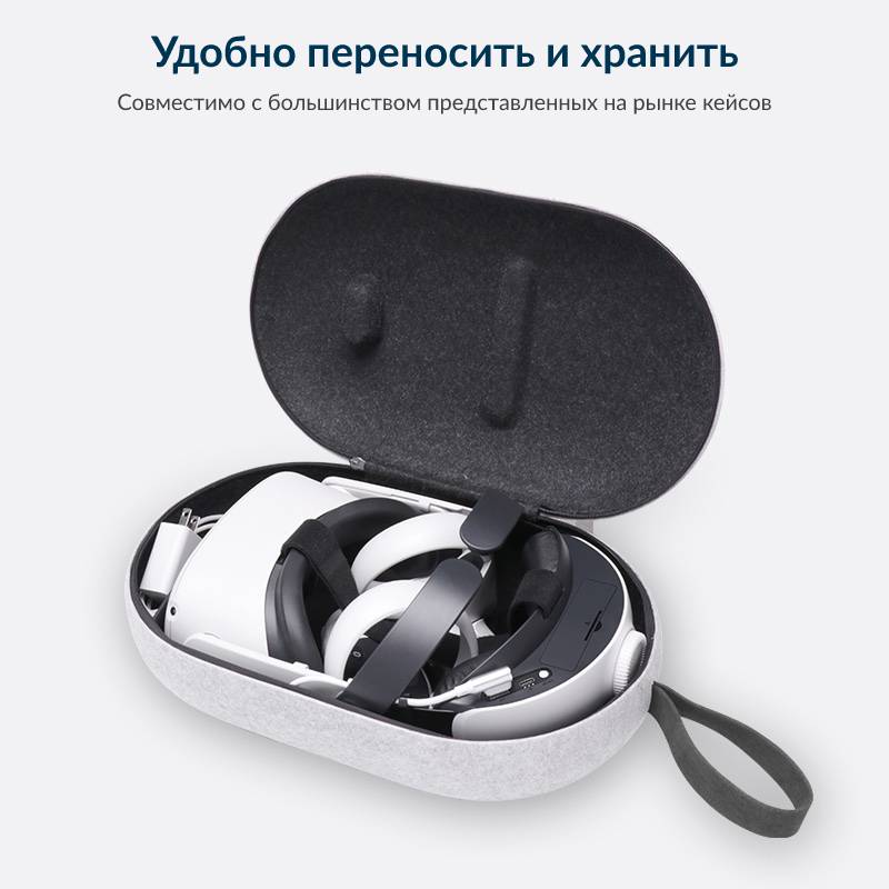 крепление KKCOBVR Q2 для Oculus Quest 2 в кейсе