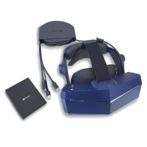 Комплект Pimax 5K Plus с контроллерами и базовыми станциями Vive 1.0