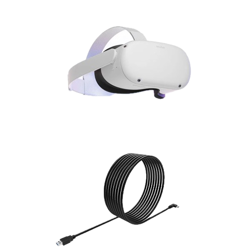 Очки виртуальной реальности Meta (Oculus) Quest 2 128 Гб+кабель Oculus link