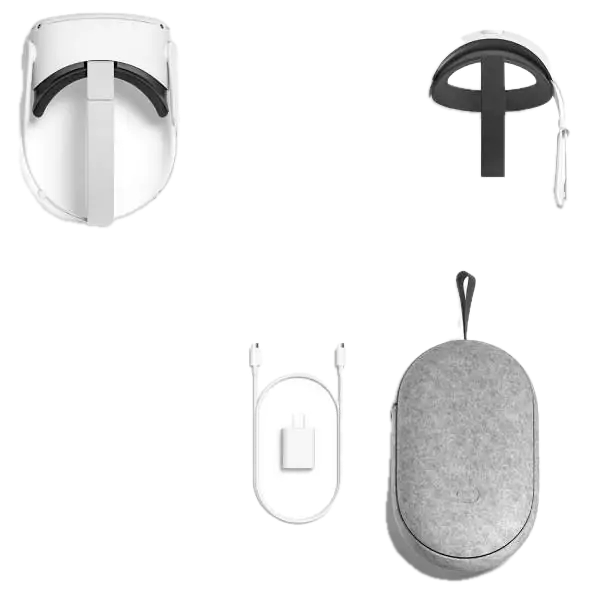 Oculus Quest 2 256gb + Elite Strap с аккумулятором и кейсом