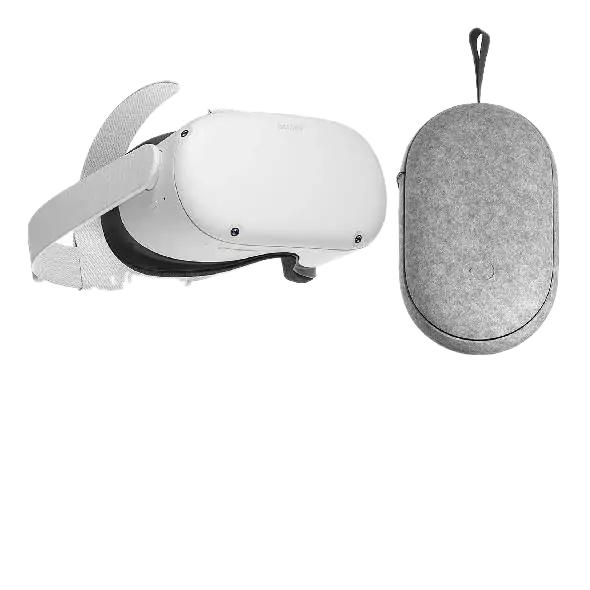 Комплект Oculus Quest 2 128gb + Elite Strap с аккумулятором и кейсом