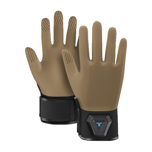 Тактильные перчатки Tactglove DK2 (коричневые)