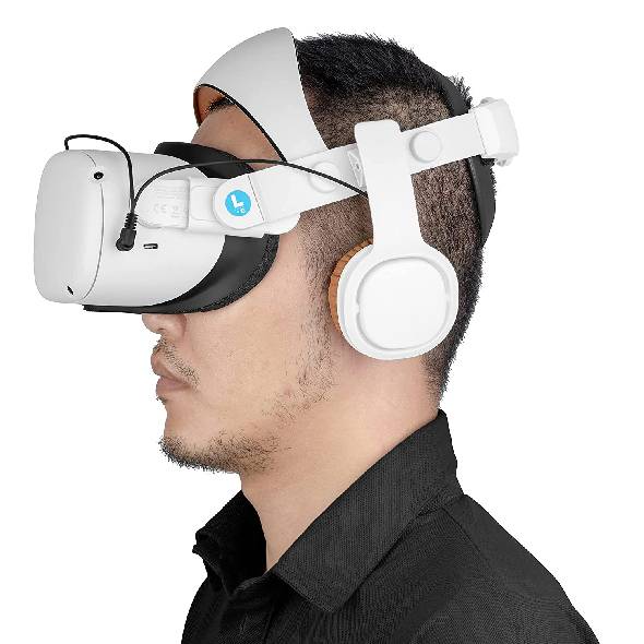 Premium крепление для Oculus Quest 2 с наушниками