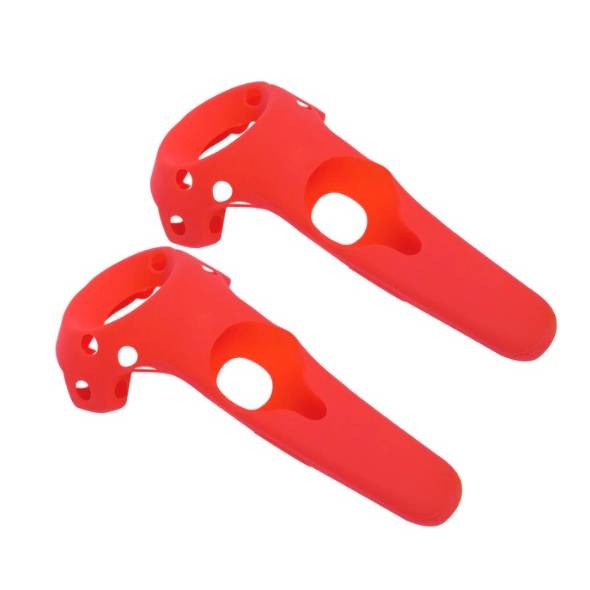 Силиконовые чехлы для очков и контроллеров HTC Vive красные