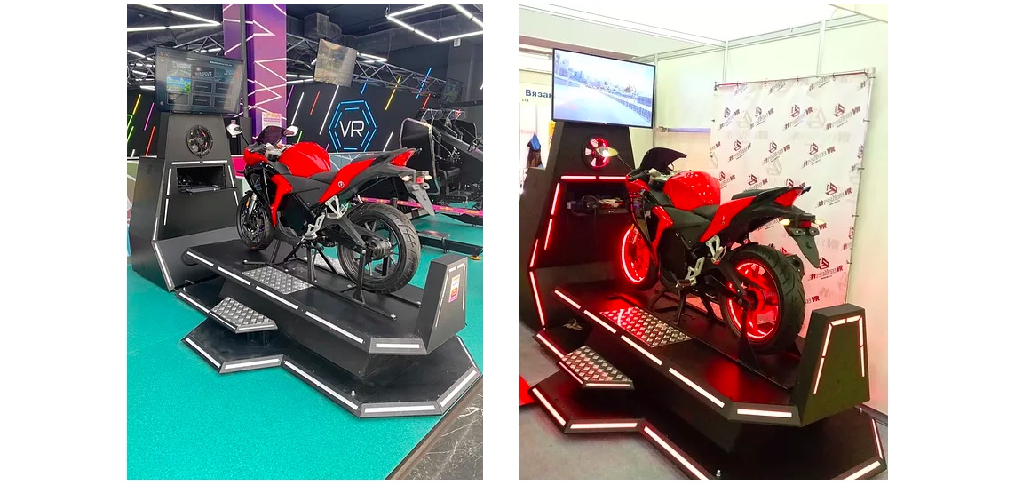 заказать аттракцион VR Motorbike